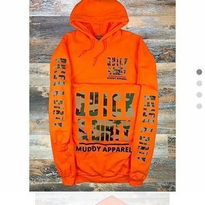Muddy Apparel Quick and Dirty hoodie sz small